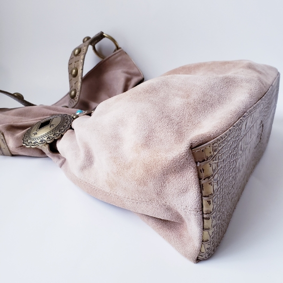 Vintage Kathy Van Zeeland Tan Shoulder Bag - Picture 8 of 16